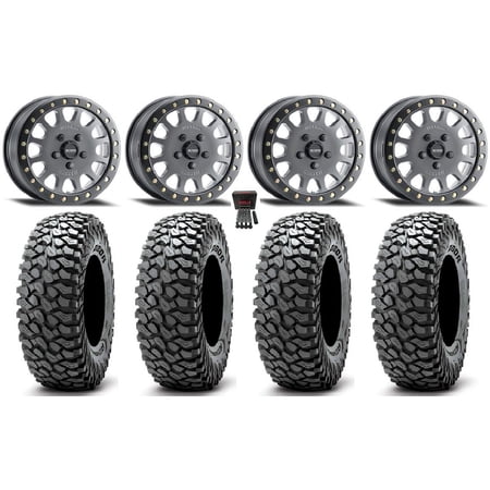 Method 401 Bdlk 15 Wheels Ti (5+1) 35 RocScraper Tires Polaris RZR Turbo R & Pro R Ranger 1500 Xpedition Method 401 Bdlk 15 Wheels Ti (5+1) 35 RocScraper Tires Polaris RZR Turbo R & Pro R Ranger 1500 Xpedition