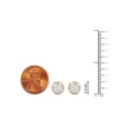thumbnail image 4 of Imperial 2 Ct TDW Diamond 10k Yellow Gold Stud Earrings (H-I, I2), 4 of 4