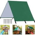 thumbnail image 1 of Lona de repuesto para columpios ABCCANOPY, 132 x 229 cm, color verde, 1 of 6
