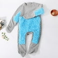 thumbnail image 3 of WOYY One-Piece Footies for Baby Jumpsuit Mop Floor Full Romper, Sizes 18-24M, 3 of 3