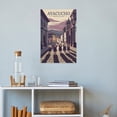 thumbnail image 4 of Vintage City Travel Poster of Ayacucho Peru with Historic Streets And Culture Print Poster, 4 of 8