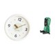 thumbnail image 5 of Reloj De Pared Con Números Contemporáneos Y Diseño De Cabeza De Moai, Silencioso Y Decorativo, Ideal Para El Hogar, La Oficina, El Estudio Y El Dormitorio., 5 of 8