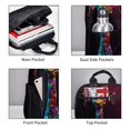 thumbnail image 3 of Easygdp Neon Psychedelic Giraffe para Easygdp Yak - Mochila Casual Ligera y Resistente para Viaje y Senderismo para Hombres y Mujeres, 3 of 7