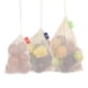 thumbnail image 2 of Injueey Bolsa de malla con cordón para frutas y verduras, bolsas reutilizables de red para el hogar, cocina, algodón, almacenamiento de Almacenamiento y organización del hogar 14x20cm, 2 of 6