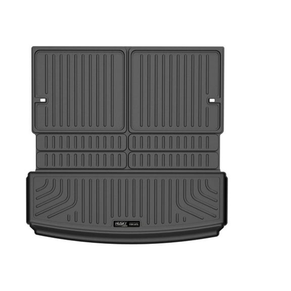 Husky Liners 25231 Weatherbeater Cargo Liner Fits 2018-2024 Volkswagen Tiguan Folds w/ 3rd Row Seats Black