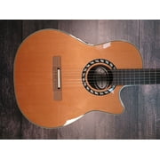 Ovation 1773AX-4-G Pro Series Mid-Depth Nylon-String Classical Acoustic-Electric Guitar Natural