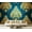 Color1, variant on Peel and Stick Wallpaper Canvas Blue Brown Damask Floral Motifs Golden Foliage Repeating Patterns Modern Art Wall Mural Decor Self Adhesive and Removable 69in x 98in