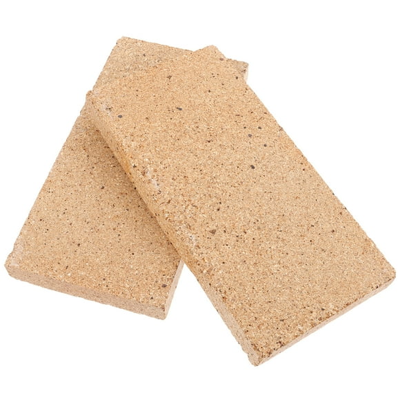 2pcs Insulating Fire Bricks Stove Fire Bricks Fireplaces Kiln Bricks for Metal Clay Firing