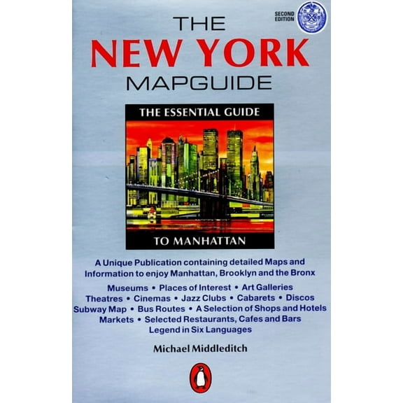 Mapguides, Penguin The New York Mapguide, (Paperback)