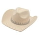 thumbnail image 2 of Sombrero de vaquero occidental, sombrero, disfraces, cosplay, sombrero de pesca de verano, sombrero de vaquera para, Beige, 2 of 9