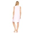 thumbnail image 4 of Lati Fashion Women Nightgown Sleeveless Female Nightgowns & Sleepshirts Pink X-Large, 4 of 4