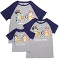 thumbnail image 4 of Camiseta Bluey Bingo Dad para hombre azul talla S, 4 of 6