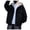 Black, variant on Hooded Kids Jacket Zip Up Loose Oversized Fit Windproof Coat Unisex Toddler Breathable Windbreaker Size 3-14 Years