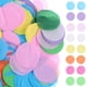 thumbnail image 3 of 5 paquetes de confeti de papel multicolor para decorar mesas con globos, bodas y fiestas de cumpleaños, para rellenar con confeti y proyectos de manualidades, 3 of 7
