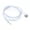 White, variant on WINDLAND 3.5mm in Ear Single-Side Earphones Mono Earbud Corded Headsets Headphone Single