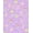 Purple, Pattern 8, variant on ODIKA 8'x10' Machine Washable Non-Slip Area Rug, Interactive Learning Featuring Letters Roads and Cute Creatures High Traffic Rug, Pink, 693108