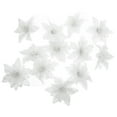 thumbnail image 3 of 12 flores de Nochebuena artificiales huecas para decorar el árbol de Navidad, 3 of 7