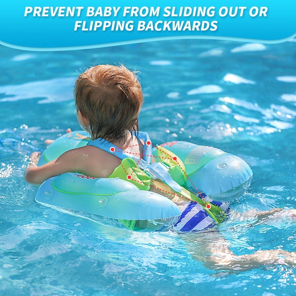Baby Underarm Swimming Ring, Safe Kids Inflating Float with SPF 50