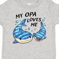 thumbnail image 4 of Inktastic My Opa Loves Me Whale Shark Boys or Girls Toddler T-Shirt, 4 of 5