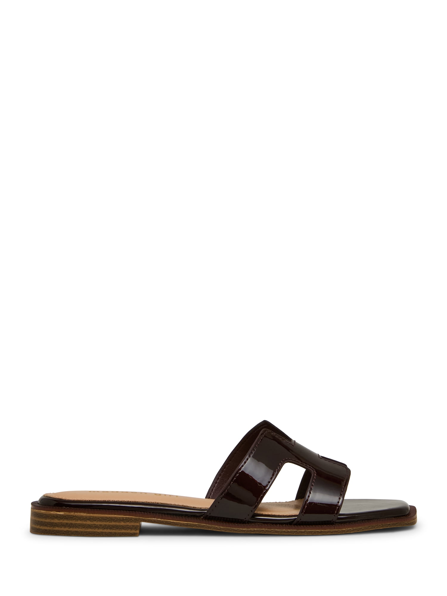 Madden Girl Women's Hailey Flat Slide Sandal