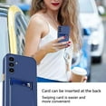 thumbnail image 4 of Compatible with Samsung Galaxy A54 5G Case with Card Holder Shockproof Samsung A54 5G Phone Case for Women Men Anti-Scratch Silicone TPU Protective Case (Navy Blue), 4 of 13
