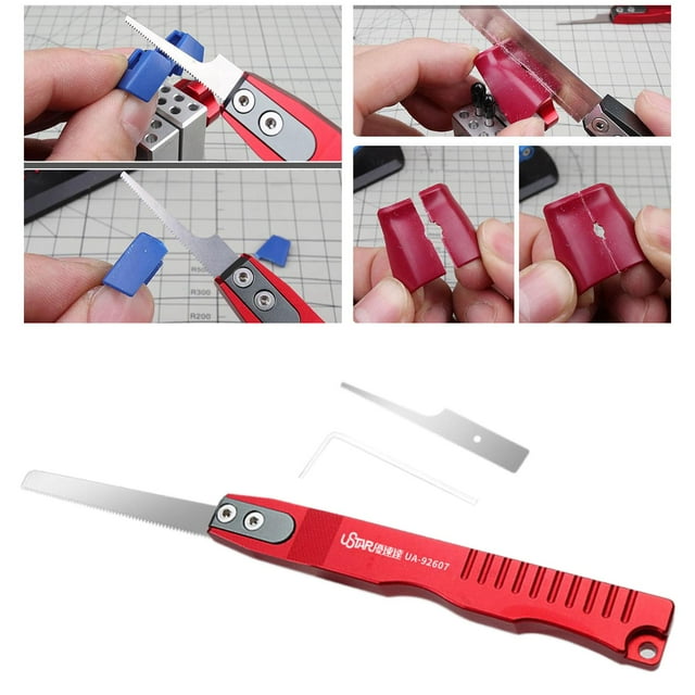 Mini de aleación para metales, Kit de herramientas de para manualidades DIY, hoja de manual multifunción Hugo mini de corte