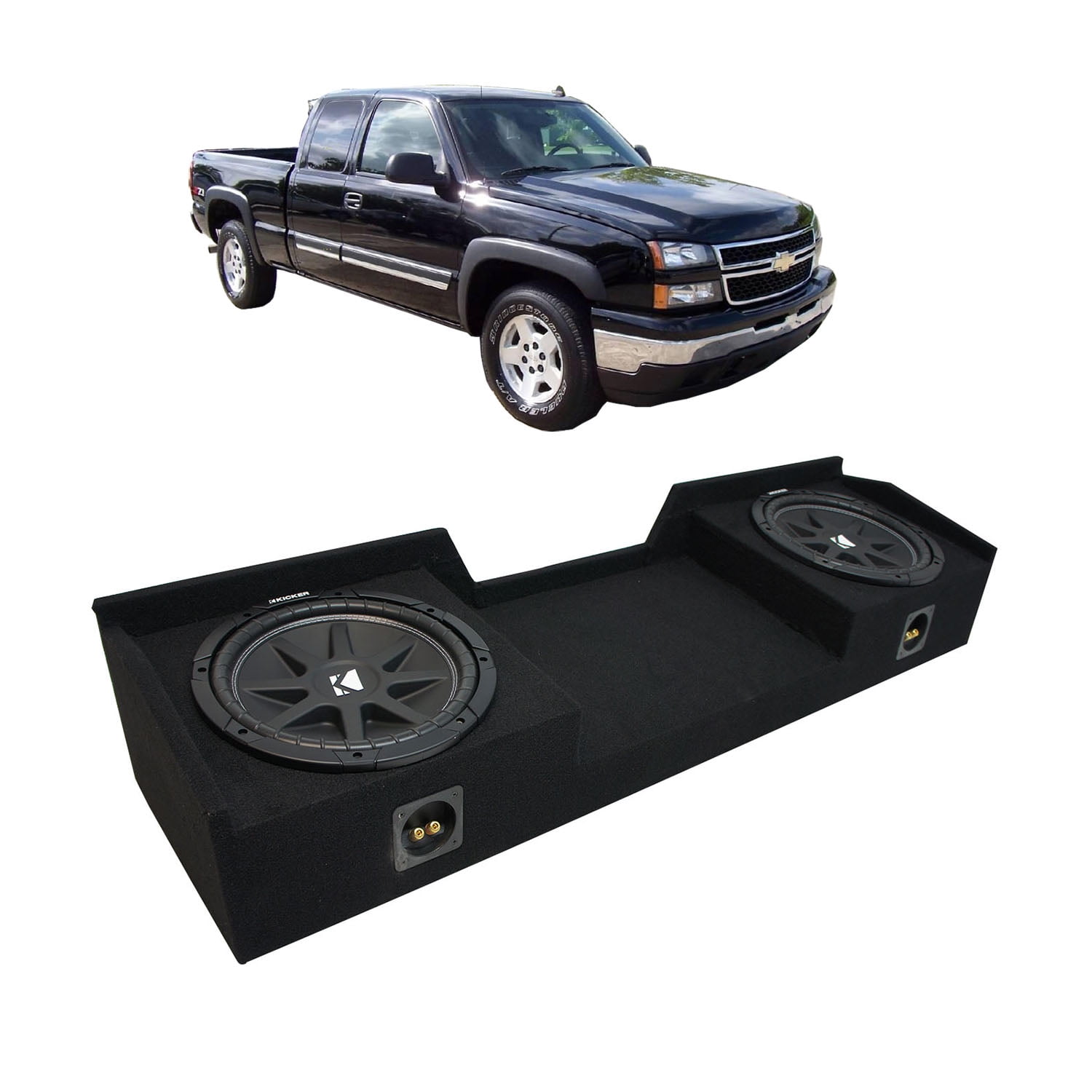 kicker subwoofer for chevy silverado