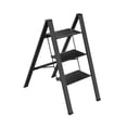 thumbnail image 2 of Escalera de escalera plegable escalera portátil para casa de 3 capa, 2 of 8