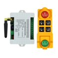 thumbnail image 1 of DC12V -36V 4CH Wireless Remote Control LED Light Switch Relay Output Radio Waterproof Transmitter & 433MHz Receiver, 1 of 6
