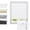 White(light filtering), variant on Tonature No Drill Cellular Shades for Indoor Windows, Thermal Insulating & Noise Reducing Honeycomb Blinds, Free Stop Cordless Blackout Shades, Grey, 22"w X 64"h