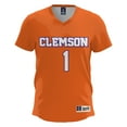 thumbnail image 2 of Youth GameDay Greats #1 Orange Clemson Tigers Lightweight Lacrosse Jersey, 2 of 3