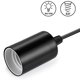thumbnail image 4 of Suspensión De Lámpara De Metal, Portalámparas E27 Con Cable, Péndulo De Cordón, Lámpara Colgante, 4 of 4