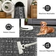thumbnail image 5 of Vintage Floral Rugs for Living Room, Washable Brown, Area Rugs, Low Pile Non Shedding Stain Resistant Rugs for Bedroom Dining Room Home, 5 of 8