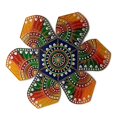 thumbnail image 2 of Ethnic Avenue Diwali Christmas Decorations - Rangoli - 7 Piece Handmade Wooden - Multi Design - for Wall, Floor or Table Decoration, 2 of 4