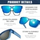 thumbnail image 5 of Gafas de Sol Polarizadas Peekaco UV400 para usar sobre lentes para Hombre y Mujer, 5 of 7