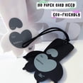 thumbnail image 2 of 2-Pack Cat Paw Luggage Tags – Cute Silicone Suitcase & Backpack Tags for Women and Kids, Unique Travel Identifier Labels (Black & White), 2 of 5