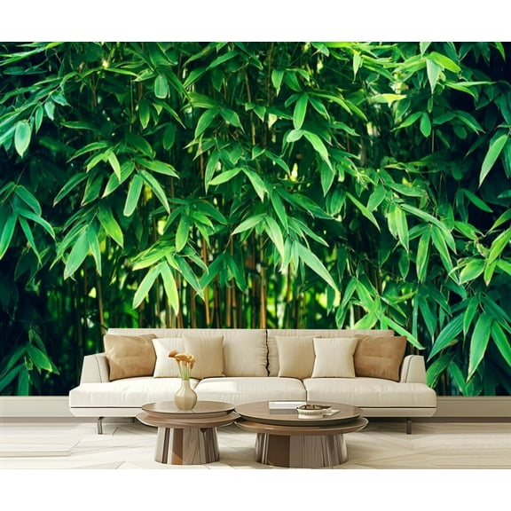 Peel and Stick Wallpaper Waterproof Bamboo Wall Mural Decor Self Adhesive and Removable 69in x 98in