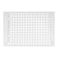 thumbnail image 5 of ToppiJoy 100*50*70cm Air Conditioner Fence, Metal Outdoor Privacy Screen Panels, Freestanding Wall Divider Decorative Fencing for Outside Garden Porch Patio, 4 Panels, White, 5 of 13
