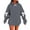 Womens Tops Gray, variant on ylioge S-5X Plus Size Hoodies for Women with Front Pocket Fleece Lined Sweatshirts Womens Cute Bowknot Long Sleeve Pullover Drop Shoulder Hoodie Tops