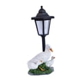 thumbnail image 3 of simhoa Duck Garden Statue Sculpture with Solar Lantern Modern Decorative Resin Ornament Animal Figurine for Outside Garden Yard Lawn, 3 of 9