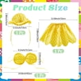 thumbnail image 2 of Porch Goose Outfits Summer Bikini Goose Outfit Hawaiian Lawn Statue Costume Polyester Clothes Accessories with Hat, 2 of 7