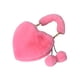 thumbnail image 2 of Bolso de Hombro con Corazón para Mujer, Bolso para Las Axilas Sintética de Felpa para Mujer, Bolso ano Suave Y Cálido, Bolso Sunnimix  Bolso de piel sintética, 2 of 5