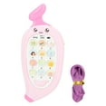 thumbnail image 2 of Early Learning Smartphone Toy, Musical Bilingual Interesting Baby Cell Phone Toy  Cover  For Early Education Yellow,Green,, 2 of 8