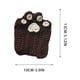 thumbnail image 5 of Regalos para Gatos Pata de Gato Guantes de Ganchillo Hechos a Mano Medio Dedo Tejido de Invierno Guantes Pata de Gato, 5 of 5