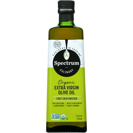 Spectrum Organic Unrefined Extra Virgin Olive Oil, 25.4 fl oz