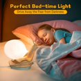 thumbnail image 3 of Snail Night Light for Kids, Rechargeable Baby Night Light, 24 Colors LED Night Light, Touch Bedside Lamp, 3 of 4