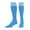 Columbia Blue/White, variant on Elite Finale 3 Stripe Soccer Socks (Cardinal/White, Large)