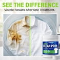 thumbnail image 3 of Oxygen Laundry Powder, Sweat & Deodorant Armpit Stain Remover for Clothes, Hyper Concentrated & Suitable for Multi-Stain, Yellow Oil Spot Tough Stain Build Up Remover, Gentle On Fabrics - 1.1 lbs, 3 of 7