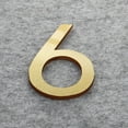 thumbnail image 1 of Decorative Door Signage Acrylic Number Stickers Modern Antique Style Unique Multifunctional Home Decoration, 1 of 6