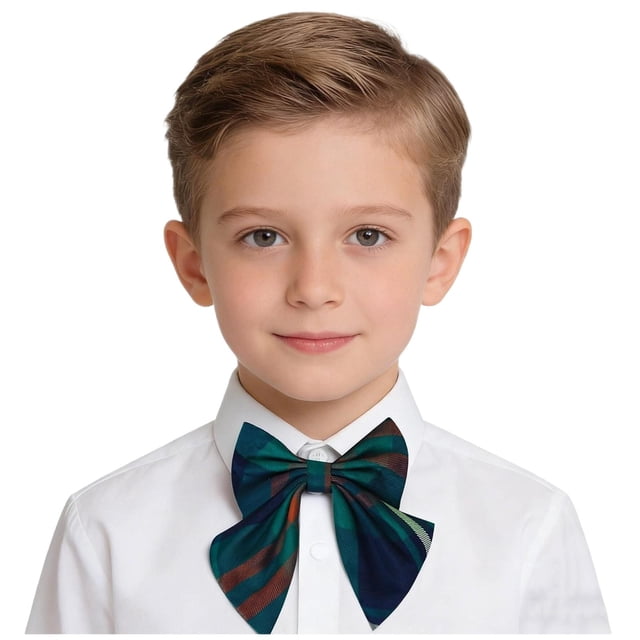 Odeerbi Niños Niñas Pre-Atado Corbata Elástica Corbata Cuello Bowknot Accesorio de Uniforme Escolar